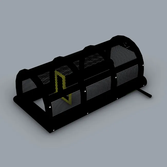 The Lab product render back top angle.