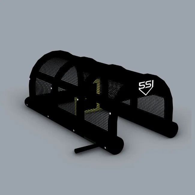 The Lab product render front left angle.